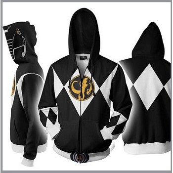 Power Rangers anime printing hoodie sweater cloth