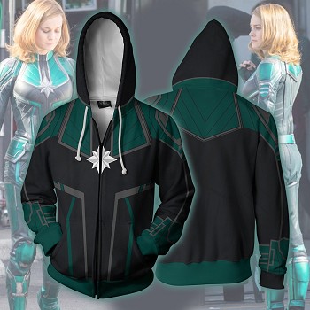 Captain Marvel Carol Danvers printing hoodie sweater cloth