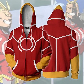 My Hero Academia anime printing hoodie sweater cloth