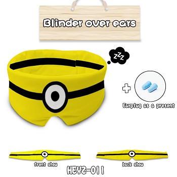 Despicable Me anime eye path blinder over ears a set