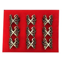 Kingdom Hearts anime rings set(9pcs a set)