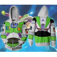 Buzz Lightyear printing hoodie sweater cloth