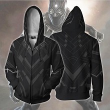 Black Panther printing hoodie sweater cloth