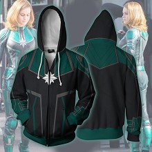 Captain Marvel Carol Danvers printing hoodie sweat...