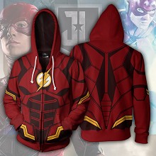 The Flash printing hoodie sweater cloth