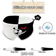 Dangan Ronpa anime eye path blinder over ears a set