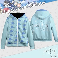 Tensei shitari slime anime thick hoodie sweater cl...