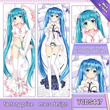 VOCALOID Hatsune Miku anime two-sided long pillow