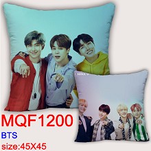 BTS star two-sided pillow