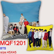 BTS star two-sided pillow