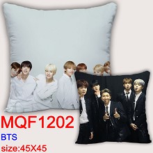 BTS star two-sided pillow