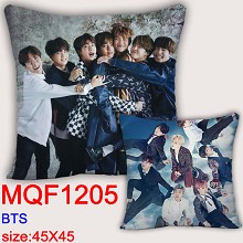 BTS star two-sided pillow