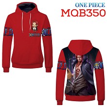 One Piece Shanks anime hoodie cloth