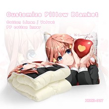 Gotoubun no hanayome  pattern customize pillow bla...