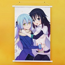 Tensei shitari slime anime wall scroll