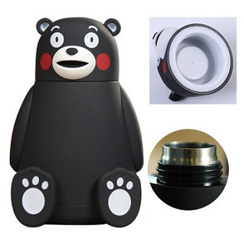 Kumamon anime stainless steel cup kettle