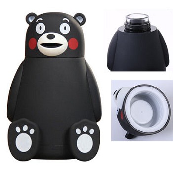 Kumamon anime glass cup kettle