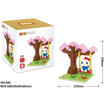 Hello Kitty anime Building Blocks 336PCS