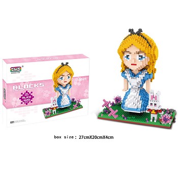 Disney Princess anime Building Blocks 1520PCS