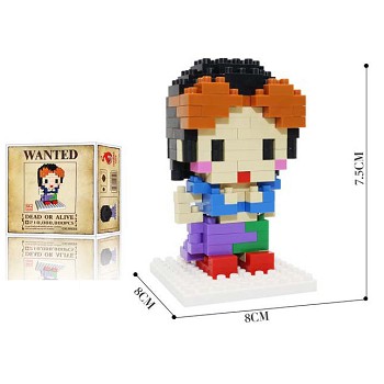 One Piece Robin anime Building Blocks 210PCS