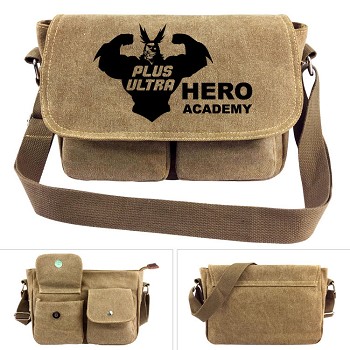 My Hero Academia canvas satchel shoulder bag