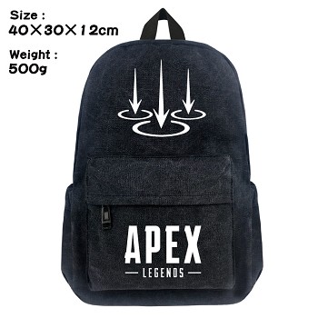 Apex Legends game canvas backpack bag