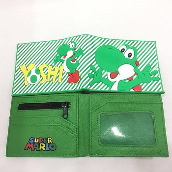 Super Mario silicone wallet