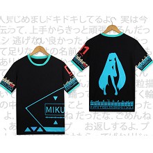 Hatsune Miku anime cotton t-shirt