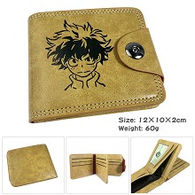 My Hero Academia anime wallet