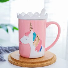 Unicorn ceramic cup mug