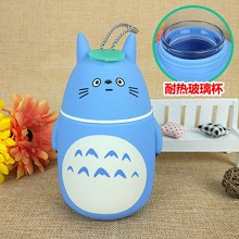 Totoro anime glass cup kettle