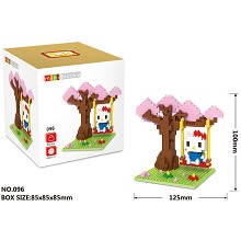 Hello Kitty anime Building Blocks 336PCS