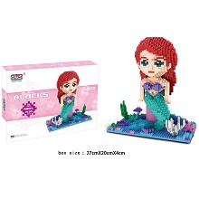 Disney Princess anime Building Blocks 1420PCS