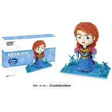 Disney Princess anime Building Blocks 1450PCS