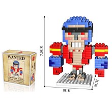 One Piece Frank anime Building Blocks 296PCS