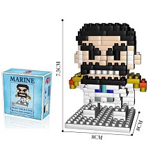 One Piece Garp anime Building Blocks 230PCS