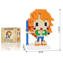 One Piece Nami anime Building Blocks 220PCS