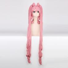 Sailor Moon Chibiusa anime cosplay wig 120cm