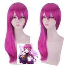 League of Legends KDA Evelynn cosplay wig 55cm