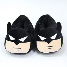 Batman plush shoes slippers a pair