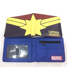 Captain Marvel movie wallet