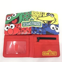 Sesame Street anime wallet