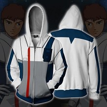 Gundam anime printing hoodie sweater cloth