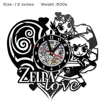 The Legend of Zelda game wall clock