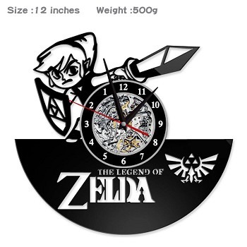 The Legend of Zelda game wall clock