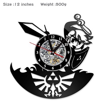 The Legend of Zelda game wall clock