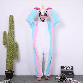 Cartoon animal My Little Pony flano pajamas dress hoodie
