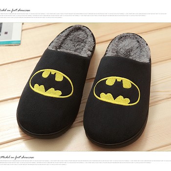 Batman movie shoes slippers a pair