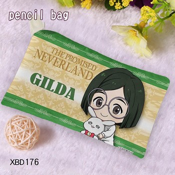 The Promised Neverland anime pen bag pencil bag