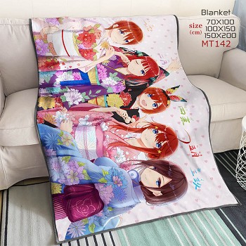 Gotoubun no hanayome anime blanket